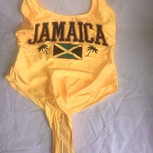 Forever 21 Jamaica Graphic swim suit